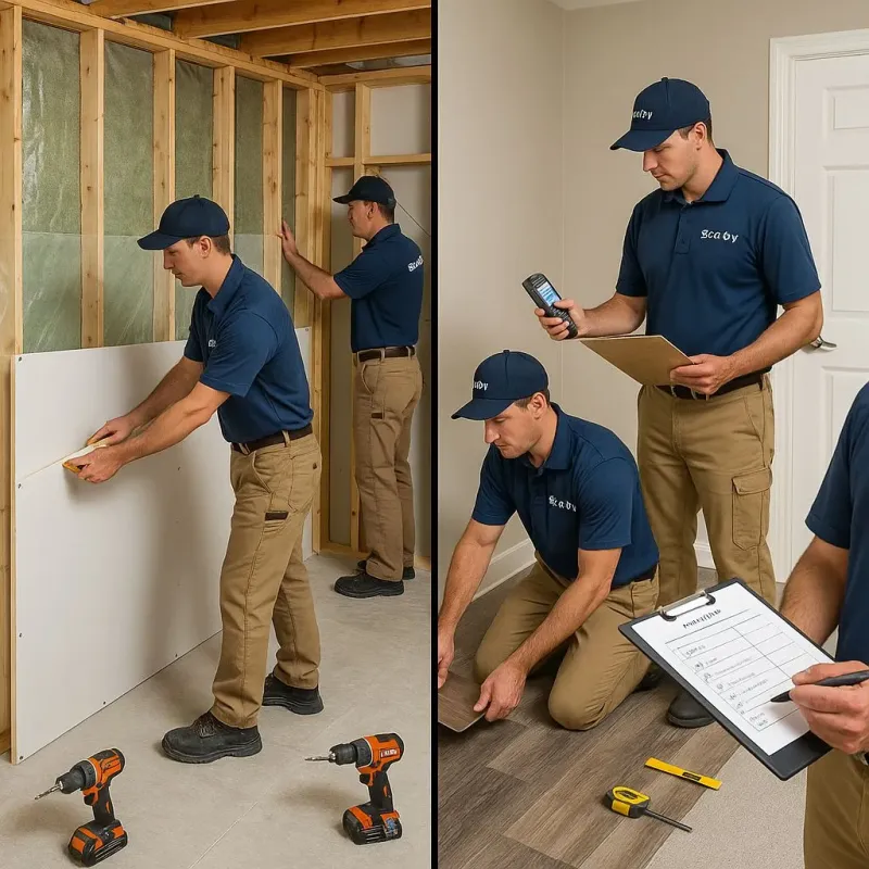 Repairs and Reconstruction process in Fox Lake, WI