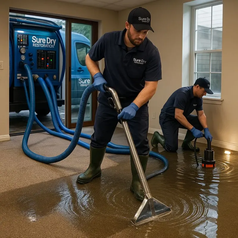 Water Extraction and Removal process in Fox Lake, WI